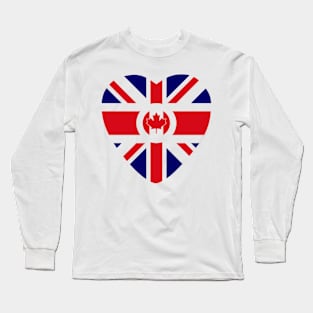 British Canadian Multinational Patriot Flag Series Long Sleeve T-Shirt